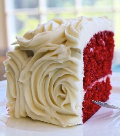 red velvet wedding cake ^.^