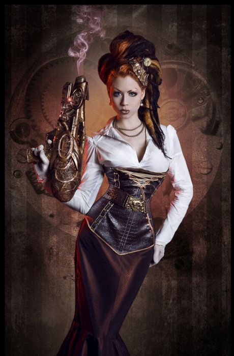 #steampunk, #corset