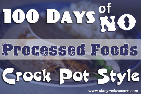 100 days of no processed meals