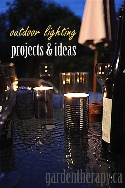 10 DIY Outdoor Lighting Projects and Ideas