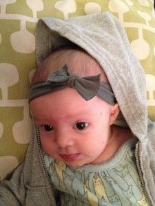30 Second DIY Baby Headband