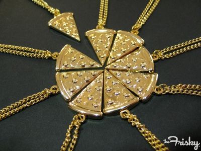 A BFF Necklace For You And All Your Homeslices  ;) hahahahha- LOVE!!