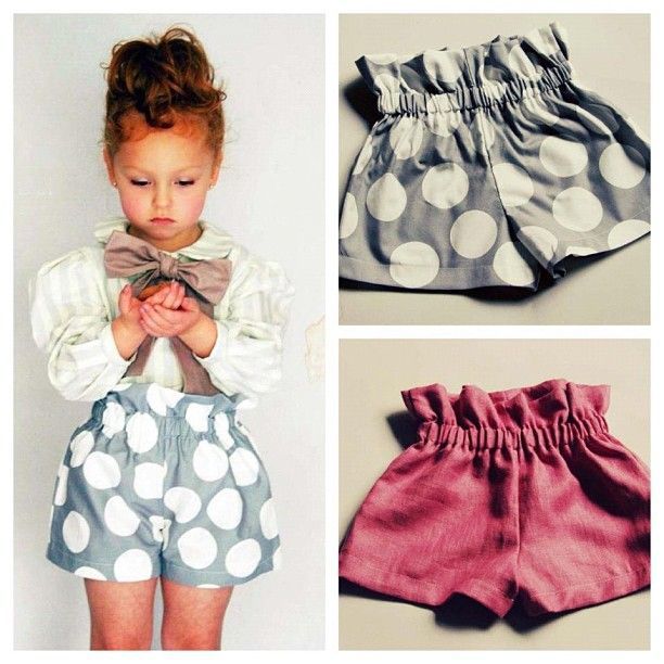 Adorable shorts & easy to make!