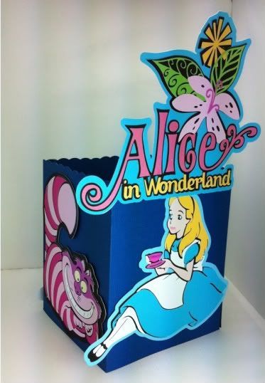 Alice in Wonderland #Cricut Project