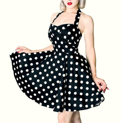 Black & White 50s Vintage Inspired Polka Dot « Dress Adds Everyday