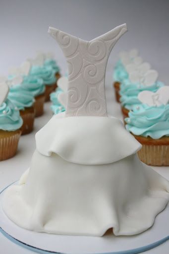 Bridal Shower Cup Cakes