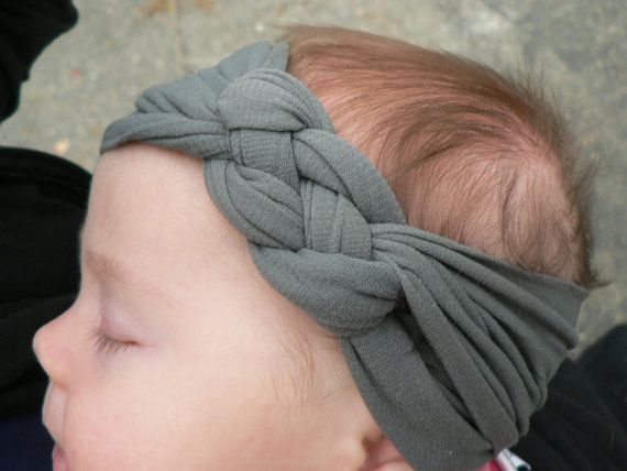 Brilliant tutorial on how to make knotted headbands