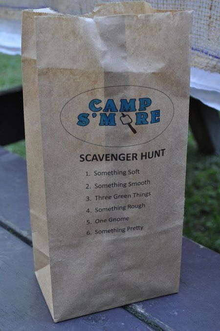 Camp S'more Camping Themed Birthday Party