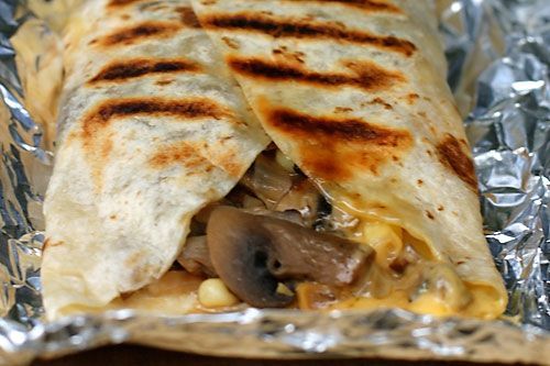 Campfire Quesadillas and many other camping recipes