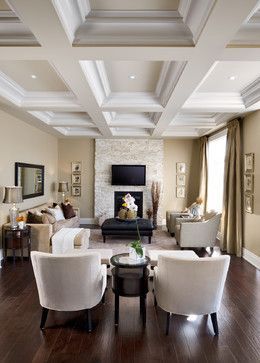 Ceiling Install for LR? Adds luxury & value.