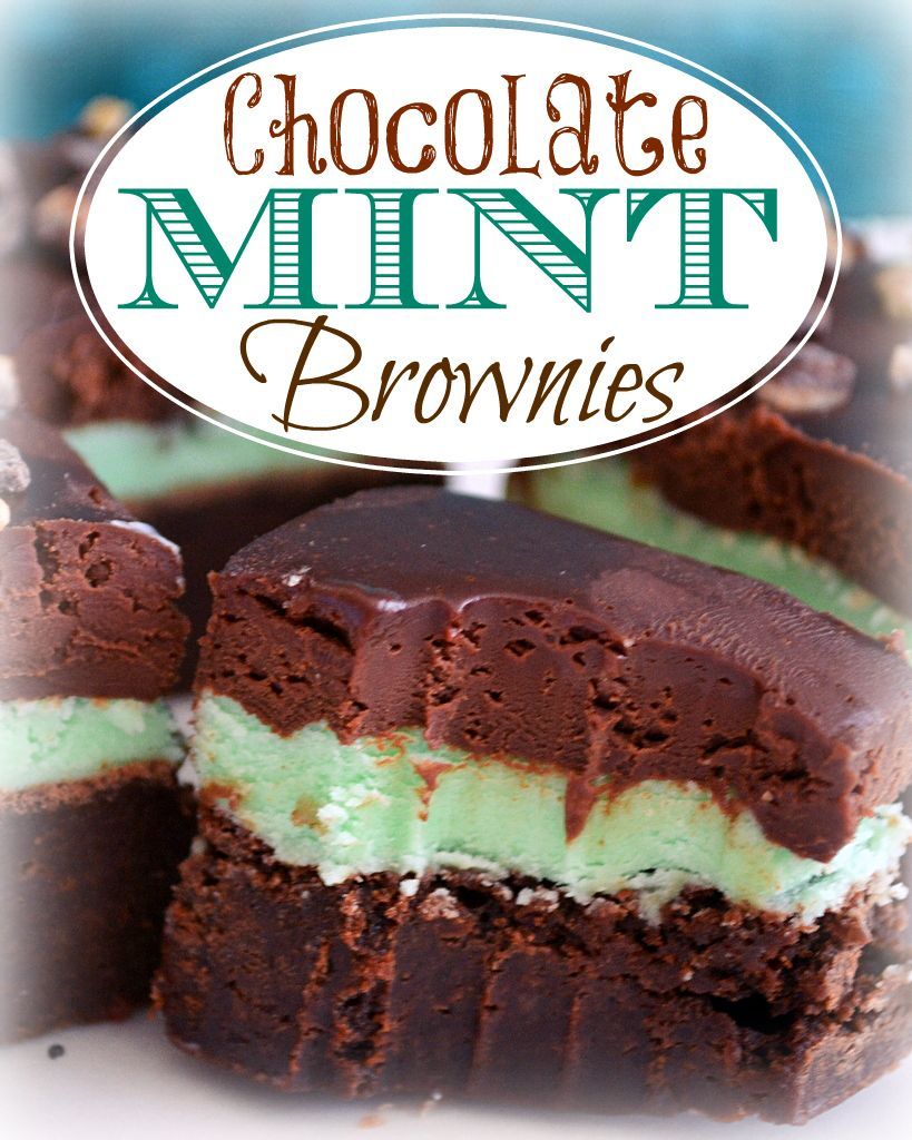 Chocolate Mint Brownies Recipe