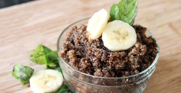 Chocolate for breakfast? Yes please! This sweet quinoa dish makes a perfect brea