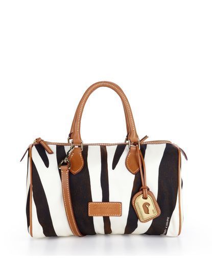 Classic Satchel Bag – Zebra