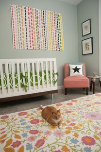 Colorful eclectic nursery