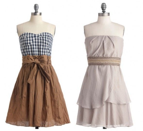 Country Chic Bridesmaid Dresses
