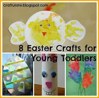 Craftulate: 8 Easter Crafts for Young Toddlers