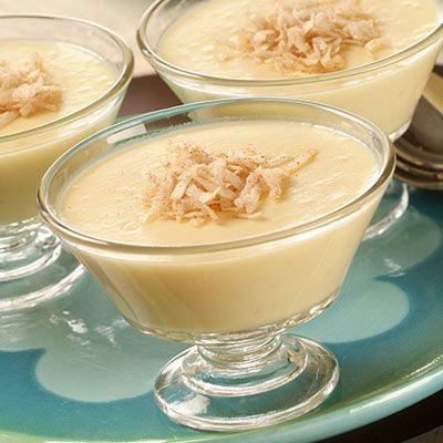 Creamy Coconut Pudding
