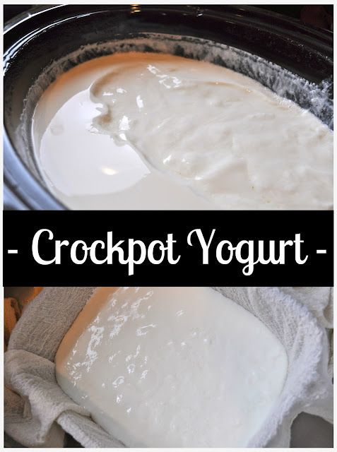 Crockpot yogurt