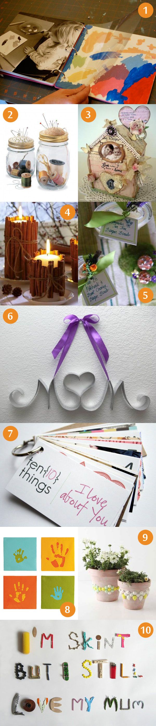 DIY Mother's day gifts