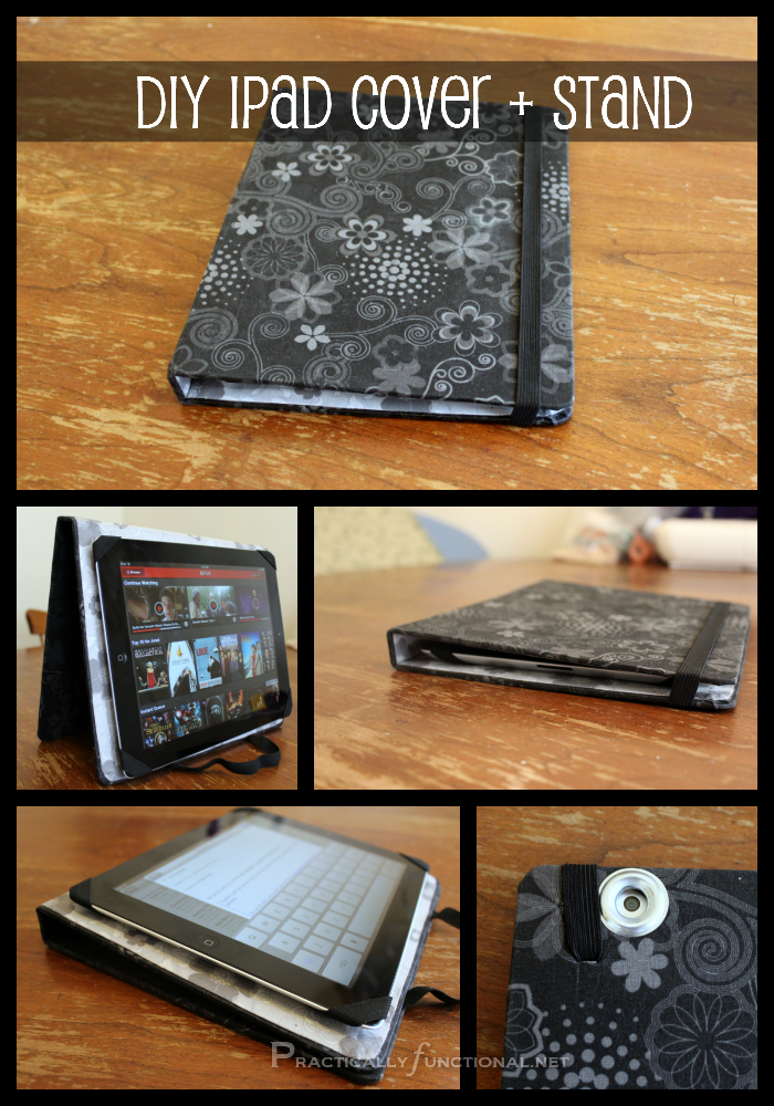 DIY iPad Cover + Stand Tutorial