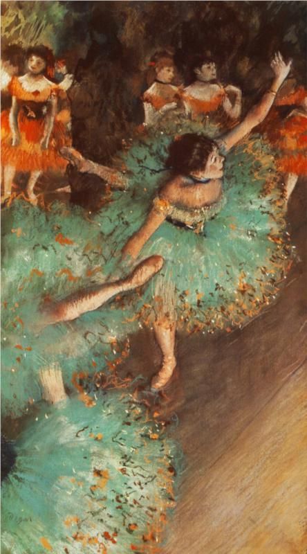 Degas' "The Green Dancer" 1879