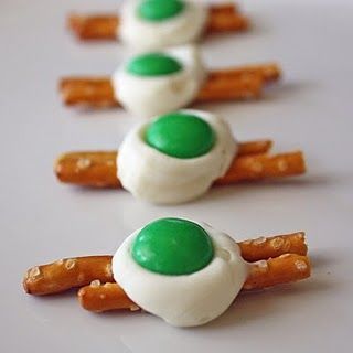 Dr Seuss Snack – Green Eggs and Ham (bacon)