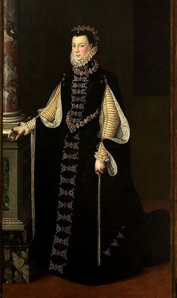 Elizabeth of Valois (1545-1568) – eldest daughter of Henry II of France & Ca