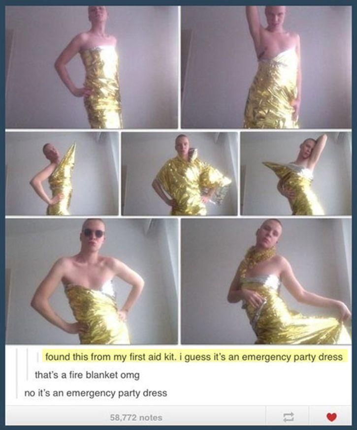 Emergency Party Dress