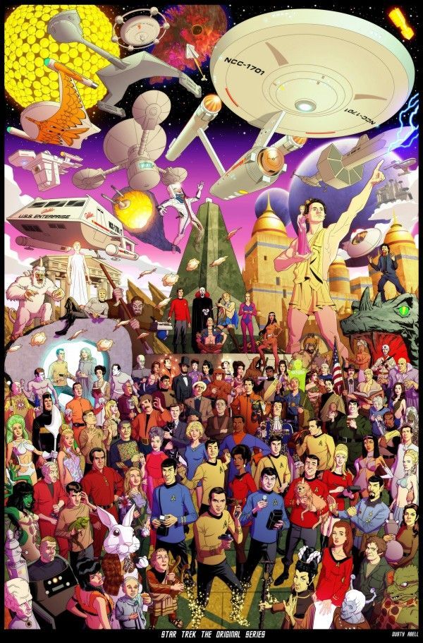 Every Episode Of Star Trek: TOS Is Represented In This Poster