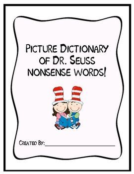 Free Picture dictionary of Dr. Seuss words.