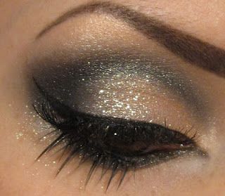 Glitter eyeshadow