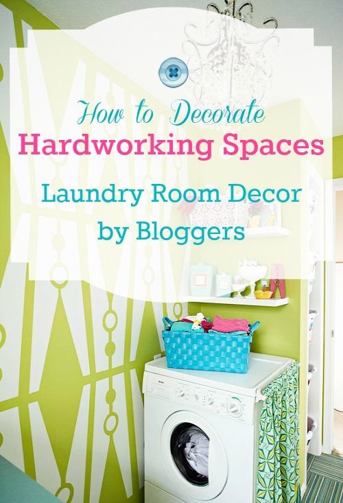 Hardworking Spaces – She has collected some great laundry rooms, done on a budge