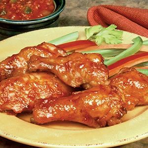 Hot n Honeyed Chicken Wings