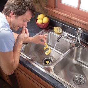 How to Clean a Smelly Garbage Disposer.