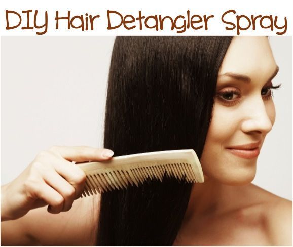 How to Make Homemade Hair Detangler Spray!  #diy #hair #detangler