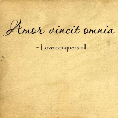 Love Conquers All…love this!