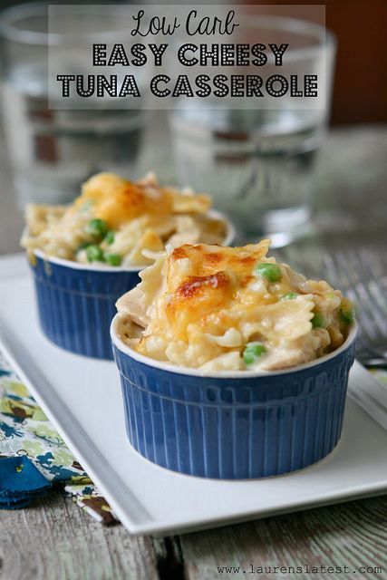Low Carb Easy Cheesy Tuna Casserole by laurenslatest, via Flickr