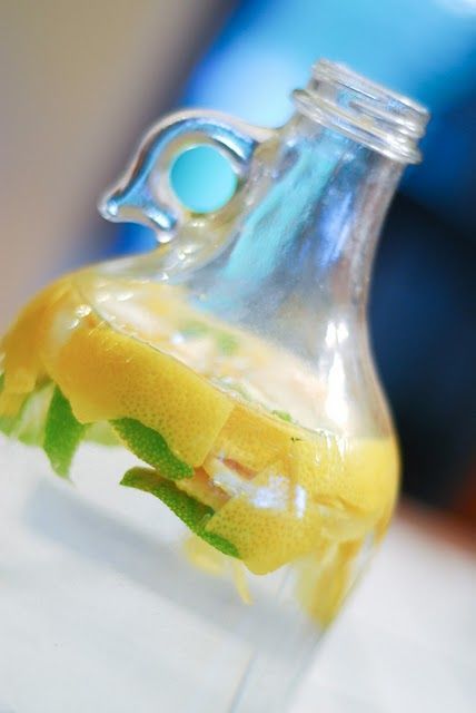 Make your cleaning vinegar smell GOOD!