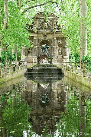 Medici Fountain, Luxembourg Gardens, Paris