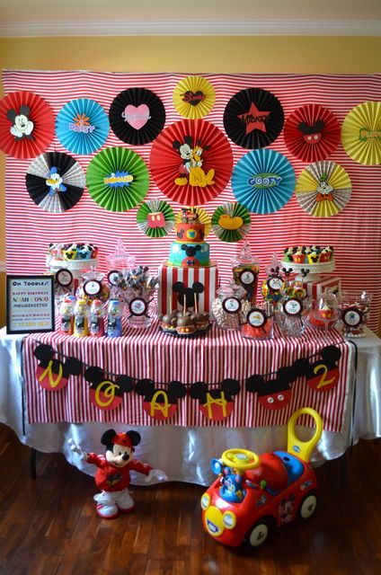 Mickey Mouse Party #mickeymouse #party