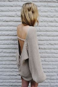 OMG. need. exposed knits.