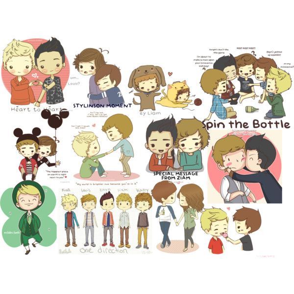 One Direction Cartoons ♥
