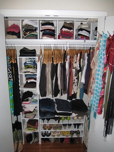 Organize small closet