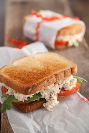 Paula Deen Shrimp Salad Sandwich