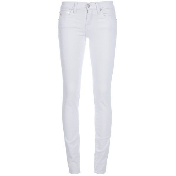 RALPH LAUREN skinny jeans ($125) ❤ liked on Polyvore