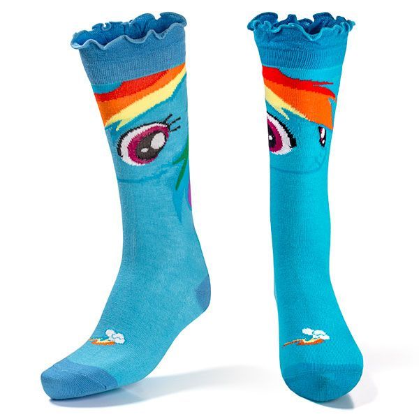 Rainbow Dash Socks