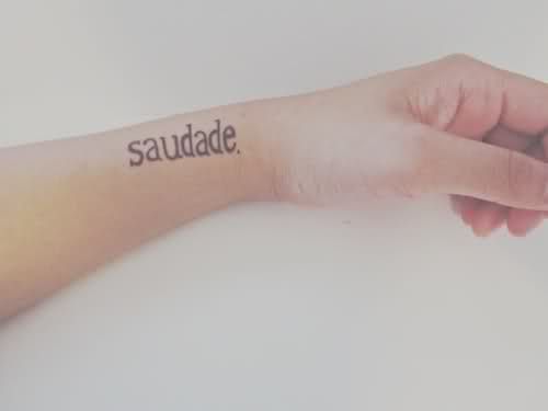 Saudade was once described as "the love that remains" after someone is