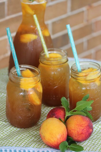 Southern Peach Tea Fizz