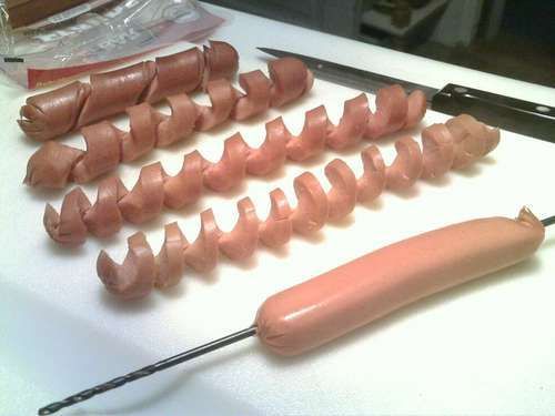 Spiral Hotdogs… This is a regular for us now.  I give the kids the option of s