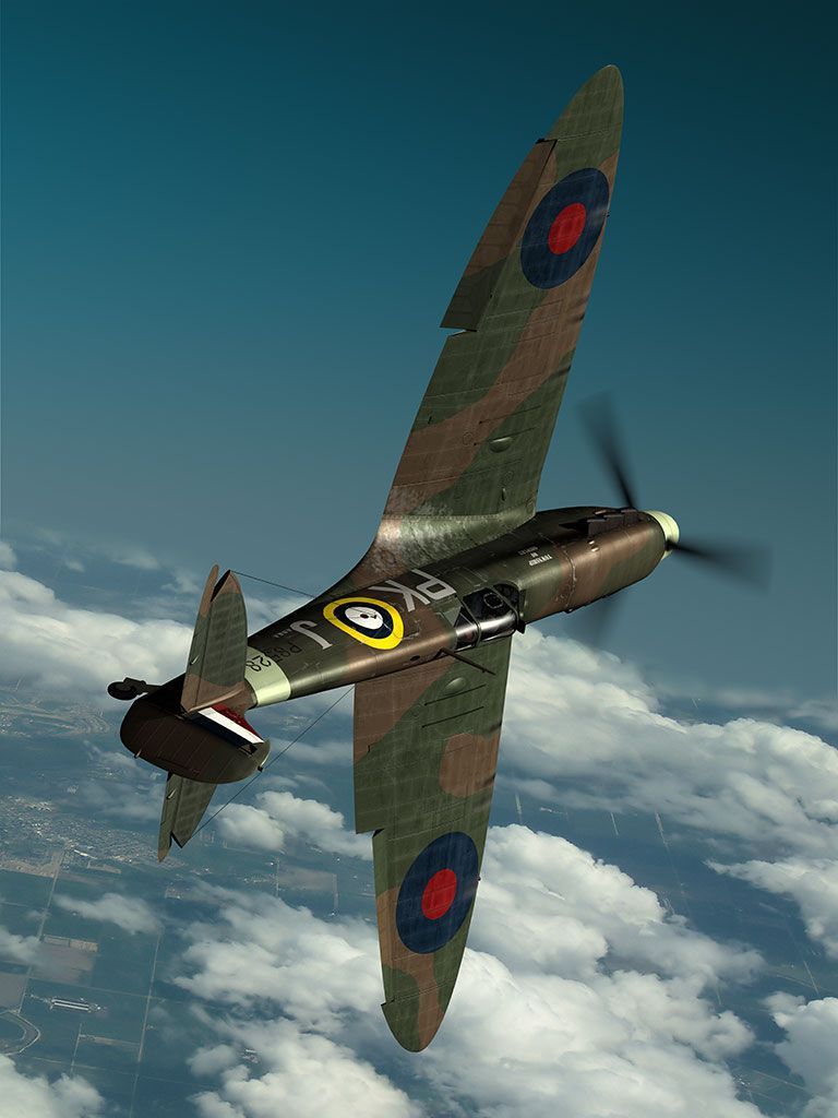 Spitfire. What a gorgeous airplane.
